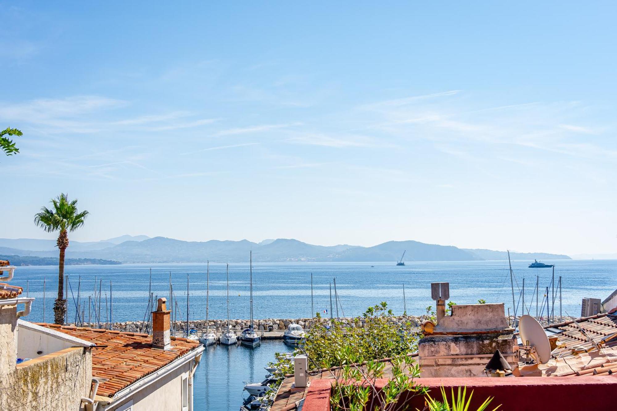 Casa Azul - Magnifique Duplex Coeur Historique 4 Chambres Avec Terrasse Vue Mer La Ciotat Buitenkant foto