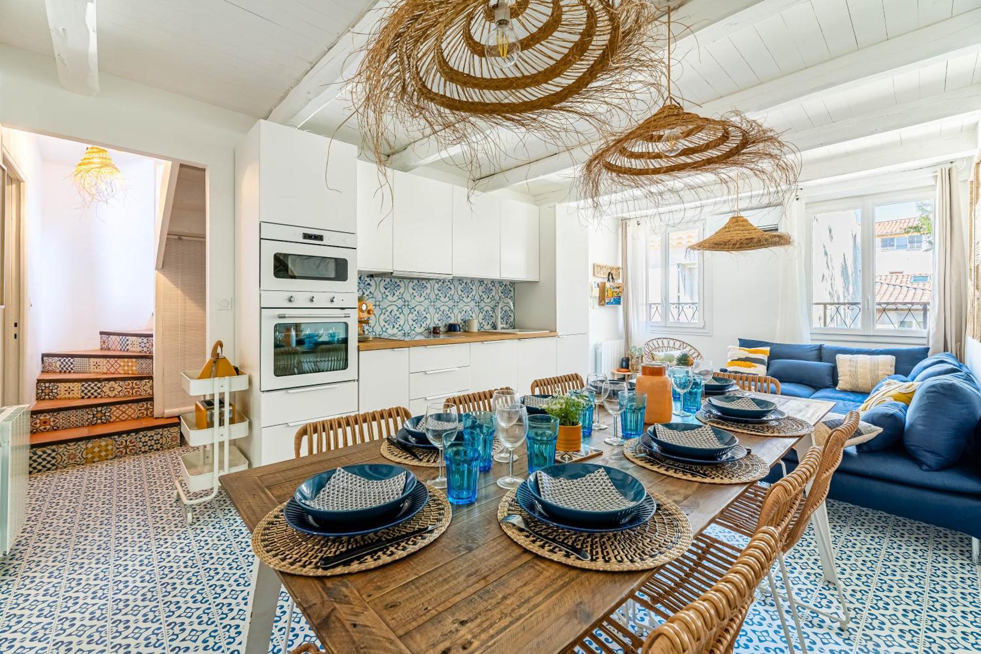 Casa Azul - Magnifique Duplex Coeur Historique 4 Chambres Avec Terrasse Vue Mer La Ciotat Buitenkant foto