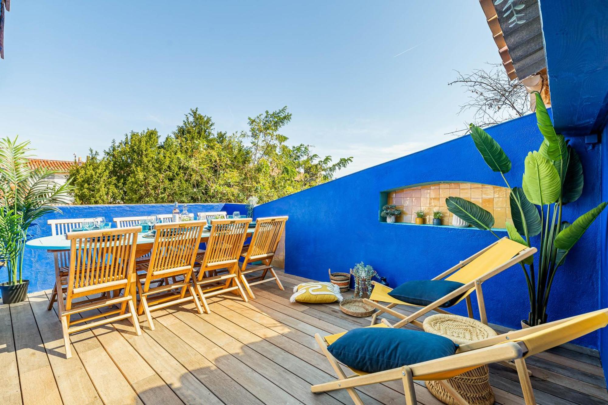 Casa Azul - Magnifique Duplex Coeur Historique 4 Chambres Avec Terrasse Vue Mer La Ciotat Buitenkant foto